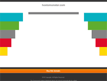 Tablet Screenshot of hostomonster.com